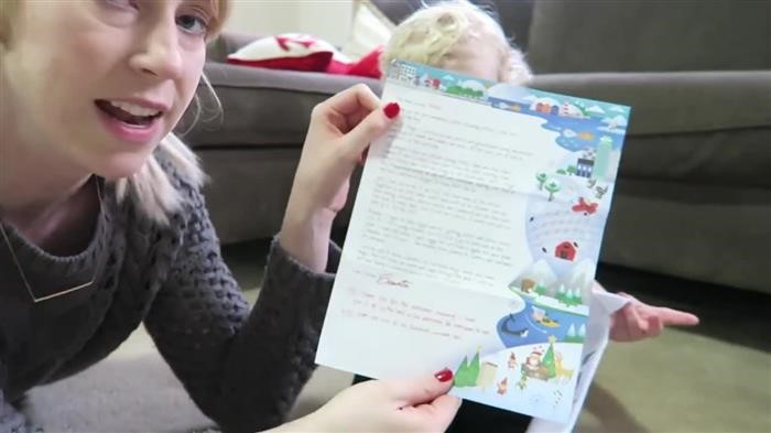 Letter 
      From Santa About New Puppy
